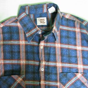 Vintage Ozark Trail Flannel Button-Down Shirt